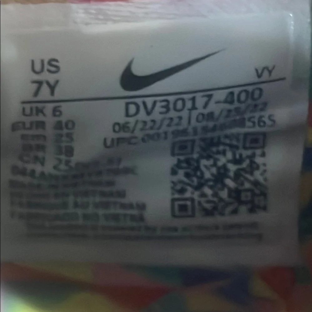 Nike Zoom Freak 4 Kaleidoscope Men's Sneakers Size 7